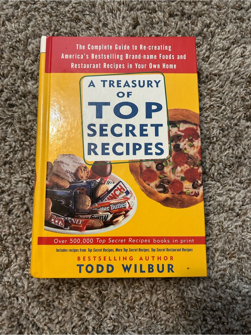 A treasury of top secret recipes book